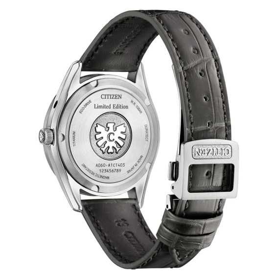 【限定】高精度 年差±5秒 エコ･ドライブ スーパーチタニウム 和紙文字板モデル