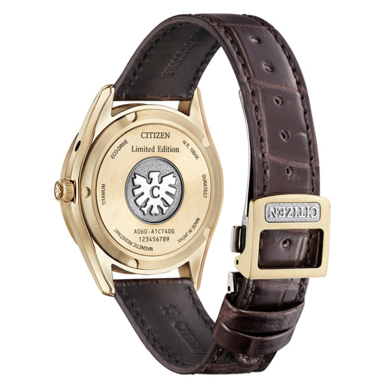 【限定】高精度 年差±5秒 エコ･ドライブ スーパーチタニウム 和紙文字板モデル